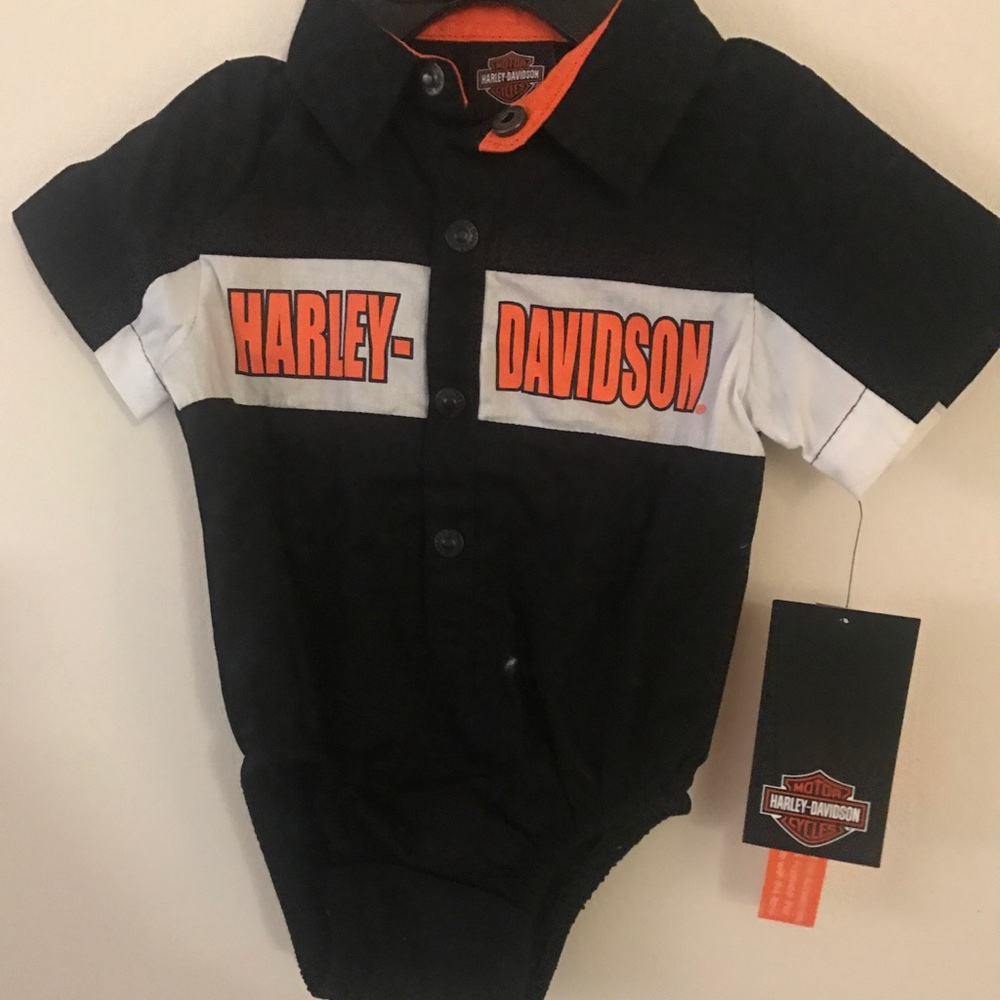 Harley Davidson Onesie